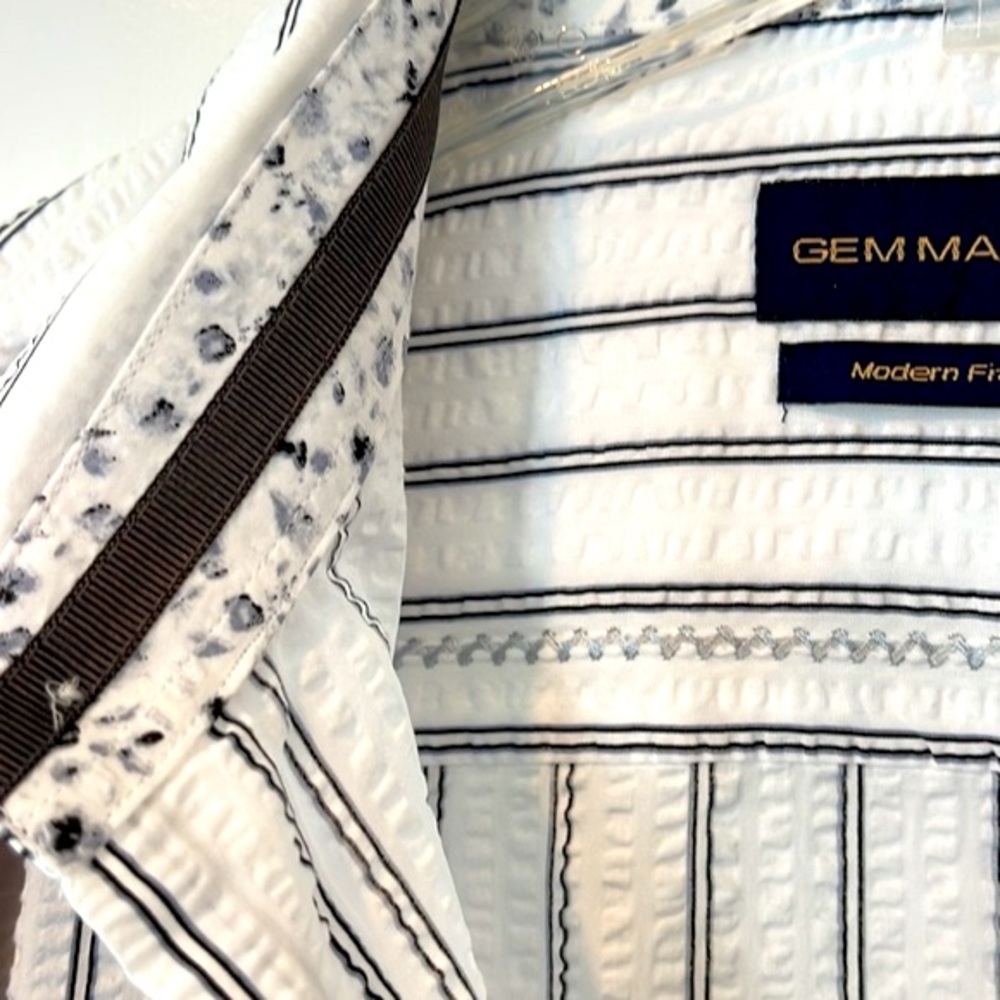 Seersucker Short Sleeve Shirt
